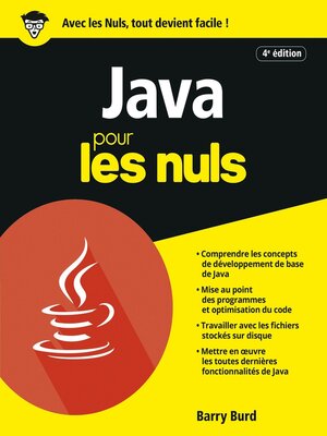 cover image of Java pour les Nuls, 4e éd.